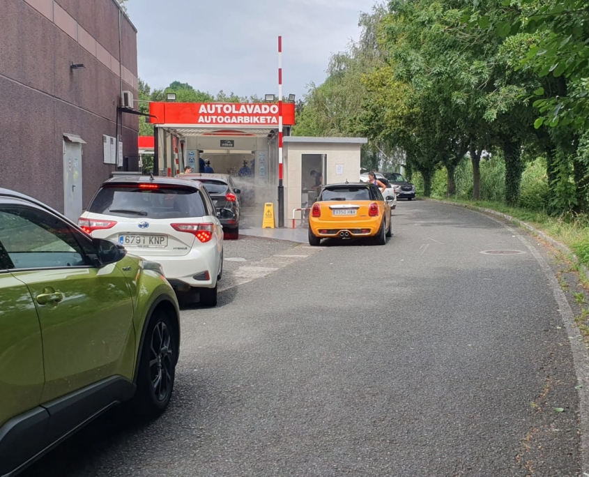 Túnel de Lavado de coches en Garbera4